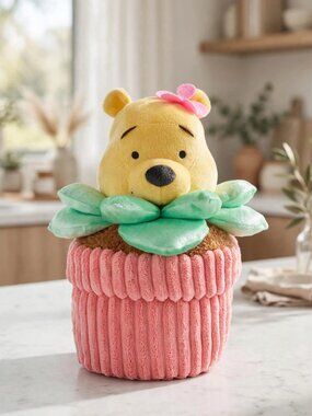 Disney Winnie the Pooh Hello Spring Potted Plant Stuffed Toy 10.5-inc, Spring